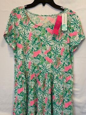 Stitchfix Lilly Pulitzer Tropical Cotton Dress Size Medium